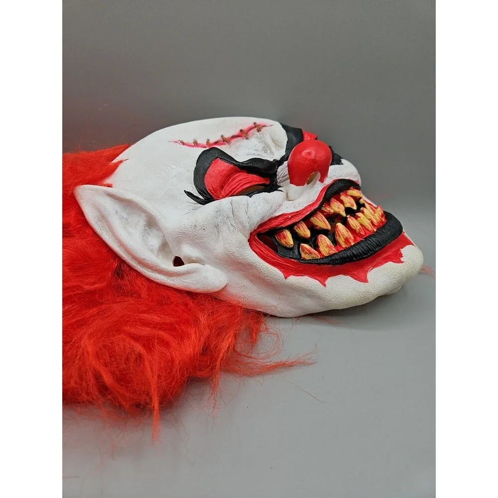 Mario Chiodo Studios Scary Horror Clown Halloween Mask 2007 Seasonal Visions